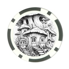 House Tree Fairy Poker Chip Card Guard (10 pack)