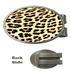 Leopard Print Money Clips (oval)  by TShirt44