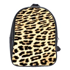 Leopard Print School Bag (large) by TShirt44