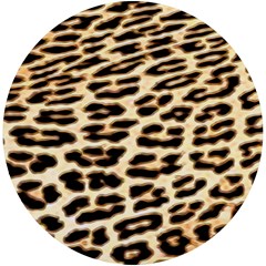 Leopard Print Uv Print Round Tile Coaster