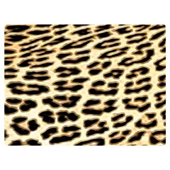 Leopard Print Two Sides Premium Plush Fleece Blanket (extra Small) by TShirt44