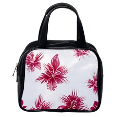 Hawaiian Flowers Classic Handbag (one Side)
