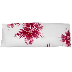 Hawaiian Flowers Body Pillow Case (dakimakura)