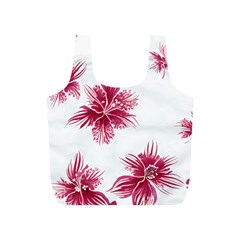 Hawaiian Flowers Full Print Recycle Bag (s)