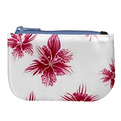 Hawaiian Flowers Large Coin Purse