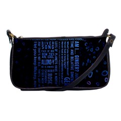 Doctor Who Tardis Shoulder Clutch Bag by Cendanart