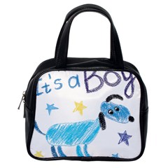 It s A Boy Classic Handbag (one Side) by morgunovaart