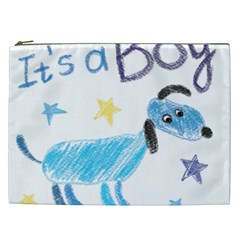 It s A Boy Cosmetic Bag (xxl) by morgunovaart
