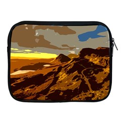 Scotland Monti Mountains Mountain Apple Ipad 2/3/4 Zipper Cases by Cendanart