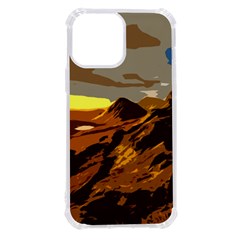 Scotland Monti Mountains Mountain Iphone 13 Pro Max Tpu Uv Print Case by Cendanart