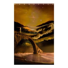 Bridge Of Regret Shower Curtain 48  X 72  (small)  by Cendanart