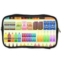 Supermarket Shelf Products Snacks Toiletries Bag (One Side)