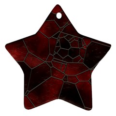 Mosaic Glass Glass Mosaic Colorful Star Ornament (two Sides)