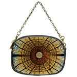 Barcelona Glass Window Stained Glass Chain Purse (One Side) Front