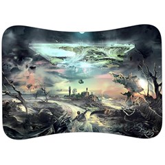 Psychedelic Art Velour Seat Head Rest Cushion