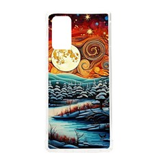 Winter Wonderland Landscape Nature Samsung Galaxy Note 20 Tpu Uv Case by Bedest