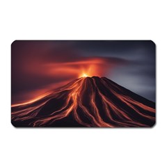 Volcanic Eruption Magnet (rectangular) by Proyonanggan