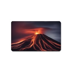 Volcanic Eruption Magnet (name Card) by Proyonanggan
