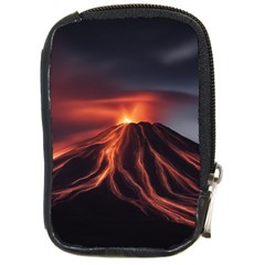 Volcanic Eruption Compact Camera Leather Case by Proyonanggan