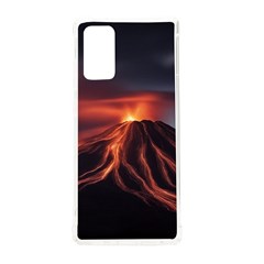 Volcanic Eruption Samsung Galaxy Note 20 Tpu Uv Case by Proyonanggan