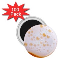 Beer Foam Texture Macro Liquid Bubble 1 75  Magnets (100 Pack) 