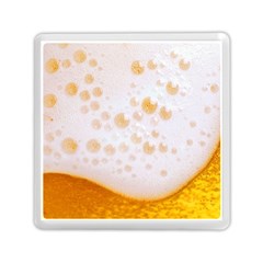 Beer Foam Texture Macro Liquid Bubble Memory Card Reader (square)