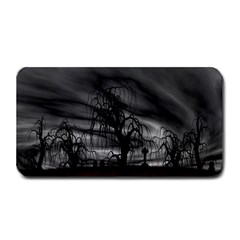 Grave Yard Dark Fantasy Trees Medium Bar Mat