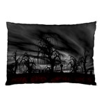 Grave Yard Dark Fantasy Trees Pillow Case (Two Sides) Back