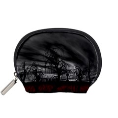 Grave Yard Dark Fantasy Trees Accessory Pouch (small)