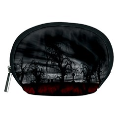 Grave Yard Dark Fantasy Trees Accessory Pouch (medium)