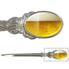 Light Beer Texture Foam Drink In A Glass Letter Opener by Cemarart