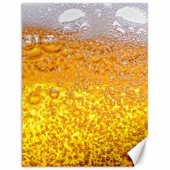 Liquid Bubble Drink Beer With Foam Texture Canvas 12  X 16 
