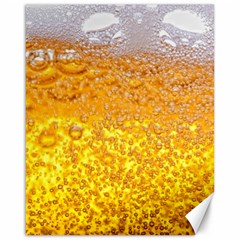 Liquid Bubble Drink Beer With Foam Texture Canvas 16  X 20 