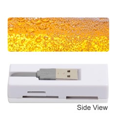 Liquid Bubble Drink Beer With Foam Texture Memory Card Reader (stick)