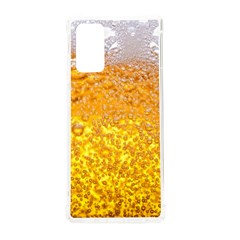 Liquid Bubble Drink Beer With Foam Texture Samsung Galaxy Note 20 Tpu Uv Case by Cemarart