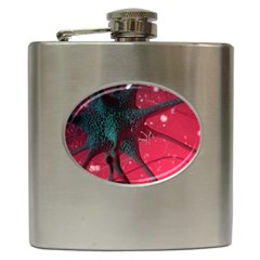 Coronavirus Corona Virus Hip Flask (6 Oz)