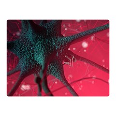 Coronavirus Corona Virus Two Sides Premium Plush Fleece Blanket (mini)