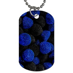 Raspberry One Edge Dog Tag (Two Sides)