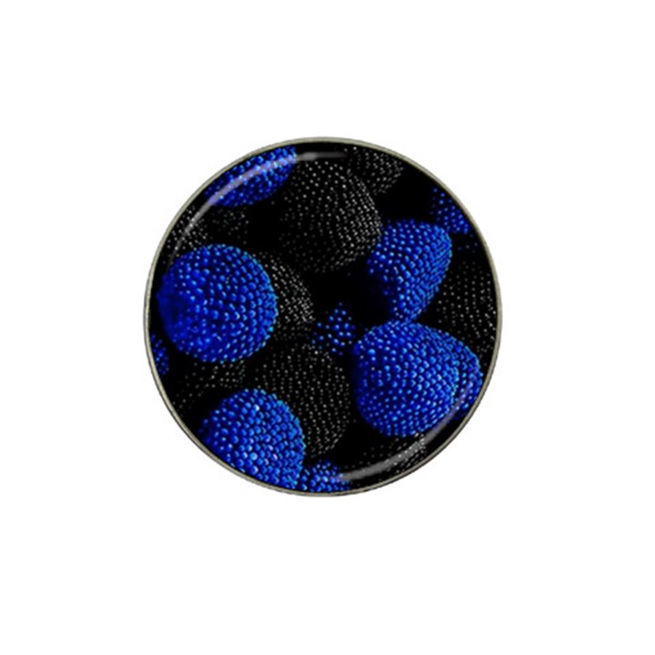 Raspberry One Edge Hat Clip Ball Marker (4 pack)