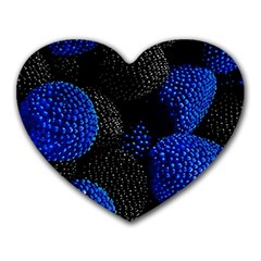 Raspberry One Edge Heart Mousepad