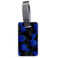 Raspberry One Edge Luggage Tag (one side)