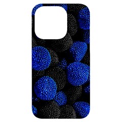 Raspberry One Edge iPhone 14 Pro Black UV Print Case
