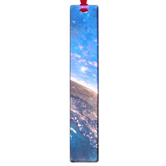 Earth Blue Galaxy Sky Space Large Book Marks