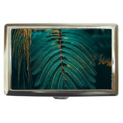 Dark Green Leaves Leaf Cigarette Money Case