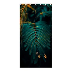 Dark Green Leaves Leaf Shower Curtain 36  X 72  (stall) 