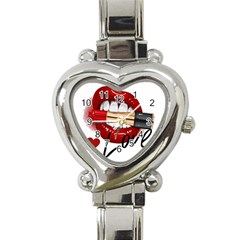 Adobe Express 20220717 1721280 9235749027681339 Fashion-printed-clothing-accessories (1) Heart Italian Charm Watch by sunkissedallure