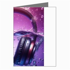 Headphones Sound Audio Music Radio Greeting Card