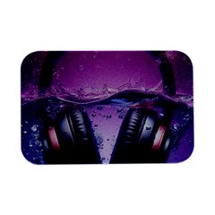 Headphones Sound Audio Music Radio Open Lid Metal Box (silver)  