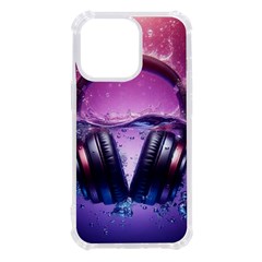 Headphones Sound Audio Music Radio Iphone 13 Pro Tpu Uv Print Case by Hannah976