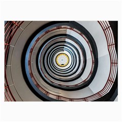 Spiral Staircase Stairs Stairwell Large Glasses Cloth (2 Sides) by Hannah976